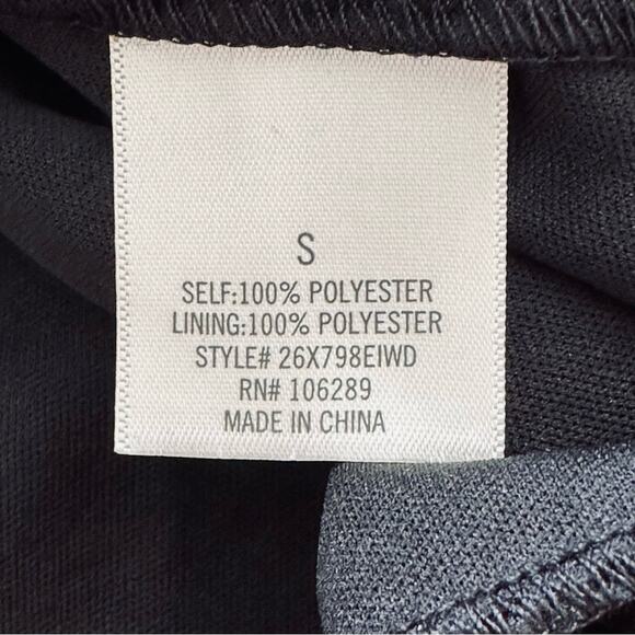 Miami Dress Black White Polka Dot Spaghetti Straps Ruffled Tiered Midi Small NEW - Picture 12 of 13